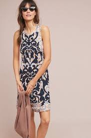 Slide View 3 Owen Embroidered Shift Dress Embroidered Shift Dress Shift Dress Dresses