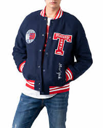 Bomber, blouson en jean, perfecto et bien d'autres. Veste Homme Tommy Hilfiger Varsity Jacket Dm0dm08757 Ebay
