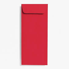 No matter the season, red envelopes are always in style. 10 Open End Red Envelopes Paper Source