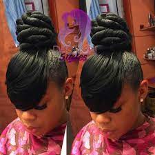 50 updo hairstyles for black women ranging from elegant to eccentric. Ali Pearl 613 Hair Review Hair Ponytail Styles Black Hair Updo Hairstyles Love Hair