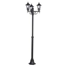 Lampadaire Exterieur E27 Max 60w Noir Laterna Eglo Lampadaire Exterieur Lampadaire Exterieur Design Lampadaire