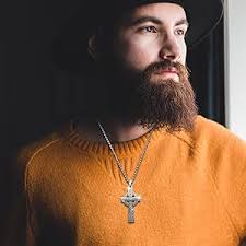 Amazon.com: Anwlki Celtic Cross Necklace ViKing Crucifix Necklace Bless  Safety Religious Amulet Pendant Chain Gift for Men, Women, Family, Parent,  Friend : Clothing, Shoes & Jewelry