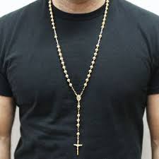 Check spelling or type a new query. Solid 14k Gold Rosary Beads Necklace 8mm 36 Main Image Gold Rosary Necklace Gold Rosary Gold Chains For Men