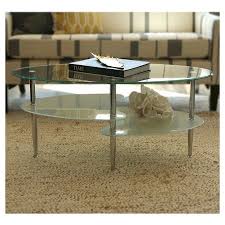 On sale for $391.99 original price $489.99. Glass Oval Living Room Metal Coffee Table Saracina Home Coffee Table Metal Coffee Table Living Room Accent Tables