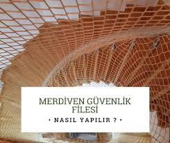 Merdiven Filesi Montaji Nasil Yapilir Guvenlik Filesi Montaji