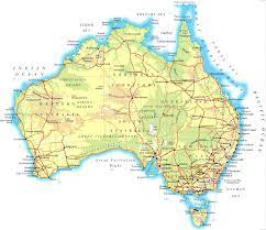 Starting at the upper left corner (the northwest corner), trim the pages on the right or bottom edges. Australia Maps Printable Maps Of Australia For Download