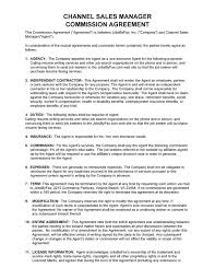 1.1 agent to be treated as an employee for tax and employment purposes. 36 Free Commission Agreements Sales Real Estate Contractor