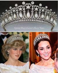 El segundo nombre de la niña lili es diana y es un claro homenaje a la difunta madre del príncipe harry, la. The Beautiful Lover S Knot Tiara Is Exquisitely Beautiful Pear Shaped Pearls With Diamonds Ar Princess Diana Wedding Lovers Knot Tiara Kate Middleton Wedding