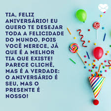 Mensagens De Aniversario Para A Tia Deixe A Mais Feliz Foram encontradas 5 mensagens de feliz aniversário em texto, imagens e vídeos minha querida avó, mesmo distante, eu sinto todo o seu carinho e amor. mensagens de aniversario para a tia