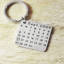 Find More Key Chains Information About Key Chain Save Special Date Heart Highlight Keychain Anniversary H Personalised Calendar Keychain Personalized Keychain