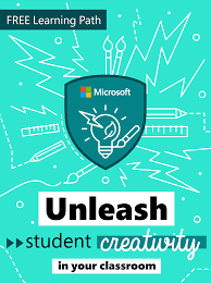 When Students Have Opportunities To Express Their Creativity They Re Free To Think Learn And Create In Entire Classroom Microsoft In Education Free Learning