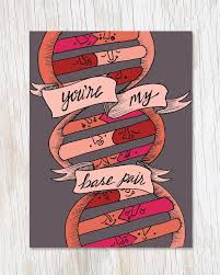 You Re My Base Pair Dna Love Card Genetics Love Card Etsy In 2021 Science Nerd Science Valentines Science Gifts