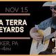 Tim Schmider at Bella Terra Vineyards event in Hunker, PA