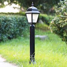 Landscape lights powered by small solar cells mounted on the fixtures have there is really nothing to install since you simply position the light fixtures wherever you want them. Retro Black Bronze110v 220v Outdoor Lighting Led Lawn Waterproof Garden Landscape Lighting Tall Column Landscape Lamps Fixtures Landscape Lighting Led Outdoor Light Gardenoutdoor Led Landscape Lights Aliexpress