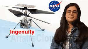 Ingenuity (ingenium) is the root latin word for engineering. Indian Origin Girl Vaneeza Names Nasa S 1st Mars Helicopter As Ingenuity