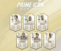 Get fifa 21 see fut 21 features class of 21 att mid def gk. Fifa 19 Prime Icon Moments Guide And Player S List