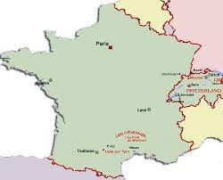 From france, drop down further south to basel, switzerland. The Virgin Blue Background Map Of France And Switzerland