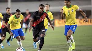 La seleçao, toute en démonstration en poules face au pérou, devrait signer une. Amical Le Perou Fait Chuter Le Bresil