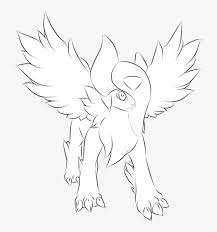 Touch device users, explore by touch or with swipe gestures. Absol Drawing Base Pokemon Mega Absol Black And White Png Image Transparent Png Free Download On Seekpng