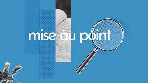La mise au point est l'opération qui consiste, pour un photographe, à régler la netteté de l'image qu'il veut obtenir. Mise Au Point Definition Simple Et Facile Du Dictionnaire