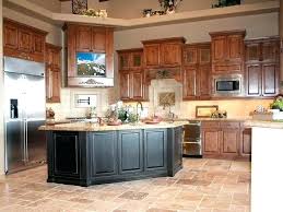 Alder wood cabinets stainless steel appliances and natural. Oak Cabinet Colors Best Kitchen Cabinets Color Sprinkles Ideas Kitchens Custom Pecan Colored Image Bac Ojj