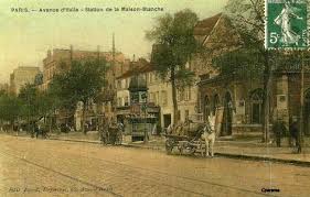 Avenue D Italie Station De La Maison Blanche Italie Histoire De Paris Photographie De Paris