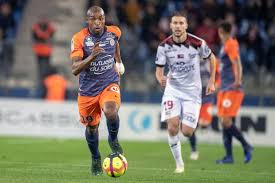 Montpellier France April 3 Souleymane Camara 19 Of Montpellier In Action During The Montpellier V Guingamp French Ligue 1 Re Montpellier Action Desporto
