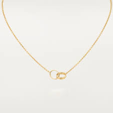 Visit & look for more results! Crb7212400 Love Necklace Yellow Gold Cartier