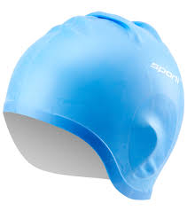 Sporti Silicone Ear Swim Cap