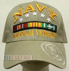 U S Navy Naval Usn Viet Nam Vietnam Veteran Vet Service Campaign Ribbon Cap Hat Premiumhats Ballcap Navy Day Navy Hats