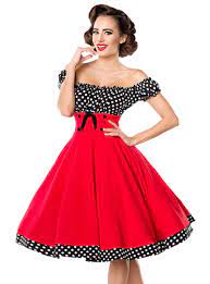 La mode des années 50 offre une large gamme également pour les non rockabillies et rockabellas. Robe Annees 50 Pin Up Rockabilly Retro Belsira Bella Red Rockangehell Com