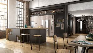 Cuisine Equipee Moderne Nos Modeles Preferes Cuisine Equipee Moderne Cuisine Style Industriel Cuisine Equipee