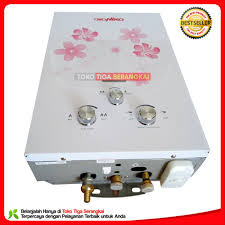 Dengan hanya mengaktifkan ac pada waktu istirahat/malam hari sudah dapat memproduksi air panas dan siap. Barang Unik Alat Mesin Pemanas Penghangat Air Mandi Niko Gas Water Heater Pemanas Air Nk 6l Terbaik Shopee Indonesia