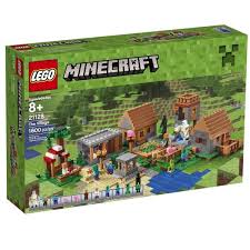 Lego 21128 Minecraft Le Village Jeux De Construction Avenue Des Jeux Ventes Pas Cher Com Jouets Minecraft Lego Lego Minecraft