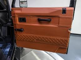 1984 Land Rover Defender Station Wagon D 110 V8 Nbsp Exterior Santorini Black Nbsp Interior Saddle Tan Nbsp Land Rover Defender Land Rover Small Luxury Cars