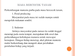 Pada postingan di atas pengertian dari kata food gathering berasal dari beberapa sumber, bahasa, dan website di internet yang dapat anda lihat di bagian menu sumber. Dari Bebrburu Meramu Sampai Bercocok Tanam Ppt Download