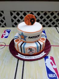 Birthday Cake For 9 Year Old Boy Basketball Cake For My 9 Year Old Basketball Cake Boys Bday Cakes Cakes For Boys