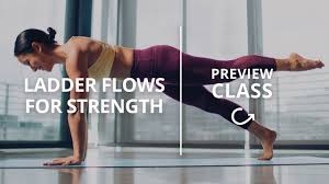 30 Min Strength Flow Power Vinyasa Yoga Class With Briohny Smyth Power Vinyasa Yoga Vinyasa Yoga Class Yoga Video Workout
