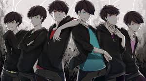 Male Ameriya Aqua Eyes Black Hair Green Eyes Group Hoodie Male Osomatsu Kun Osom In 2020 Aqua Eyes Black Hair Green Eyes Anime Wallpaper