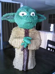 yoda pinata by smashingfuncreations on etsy star wars birthday party star wars party star wars birthday