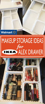 Walmart Makeup Storage Ideas For Ikea Alex Drawers Ikea Alex Drawers Makeup Organization Ikea Makeup Storage