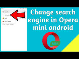 7.6.4 this latest version of opera mini contains a variety of bug fixes, along with stability and performance improvements. How To Change Search Engine In Opera Mini Android Browser Youtube