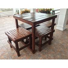 25+ kursi kayu palet, trend masa kini. Set Meja Kerusi Pallet Shopee Malaysia