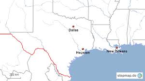 Create a custom my map. Stepmap Rundreise Texas Louisiana Landkarte Fur Usa