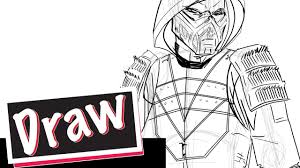 Check spelling or type a new query. How To Draw Scorpion From Mortal Kombat 2021 Part 1 Youtube