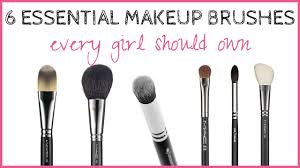 essential makeup brushes the only 6