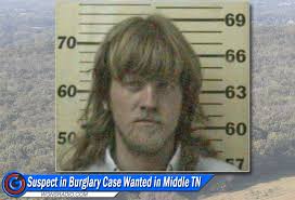 Suspect in Warren County Burglary Cases Wanted in Middle TN