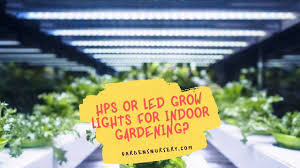 For efficiently growing large numbers of plants, leds provide the best results. Hps Or Led Grow Lights For Indoor Gardening Gardens Nursery