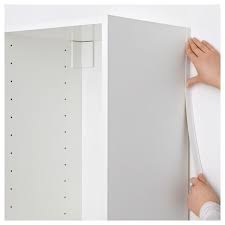 Metod White Cover Strip Vertical Ikea In 2020 Ikea Kitchen Fittings White
