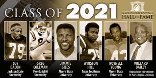 If you enjoy our content, be sure to like our facebook page, subscribe to our youtube channels, and watch us on periscope. Black College Football Hall Of Fame Class Of 2021 Announced Meac Swac Challenge